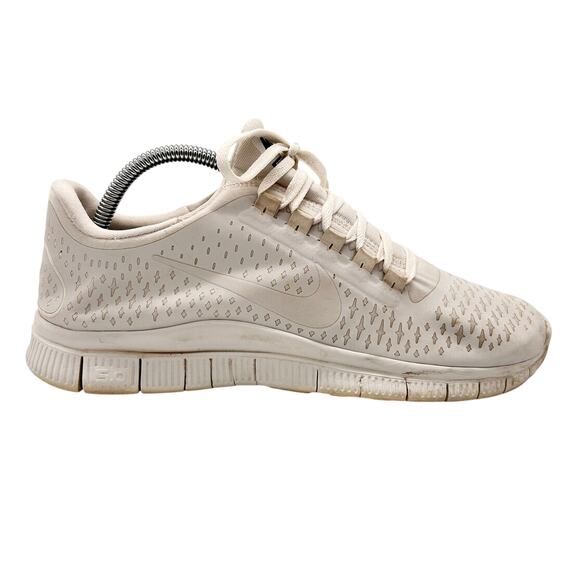 Nike Free Run 5.0 Running Sneaker Athletic Shoes Ivory White Women's Size US 10 - Picture 1 of 8